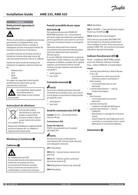 Installation Guide AME 335, AME 435 - Intellisys