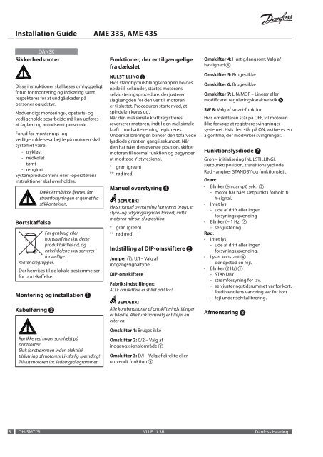 Installation Guide AME 335, AME 435 - Intellisys