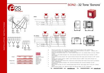 SON2 - 32 Tone 'Sonora' - E2S