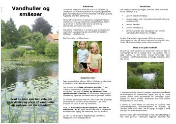 Vandhuller og småsøer - Lyngby Taarbæk Kommune