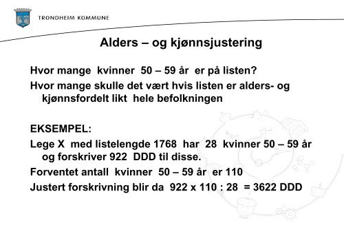 Medikamenter Trondheim - Arendal kommune