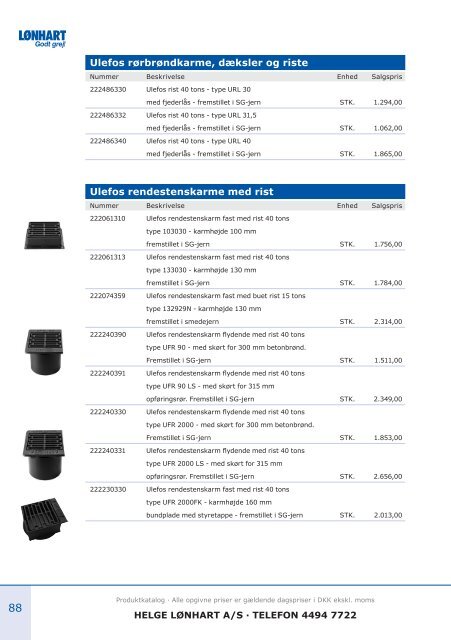 Produktkatalog 2013 - Helge Lønhart A/S