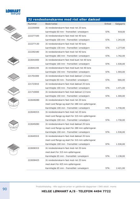 Produktkatalog 2013 - Helge Lønhart A/S