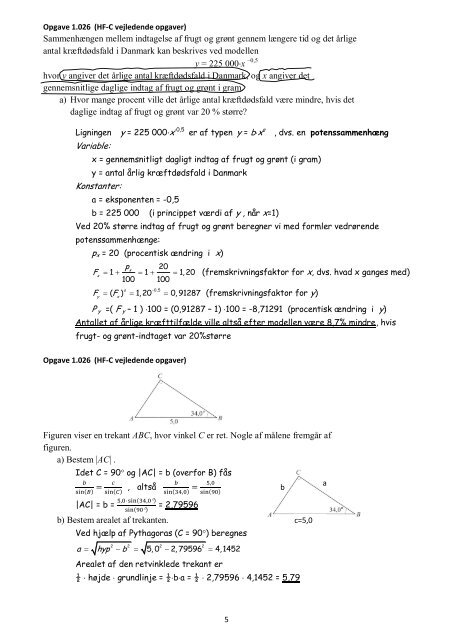Formelsamling Matematik C