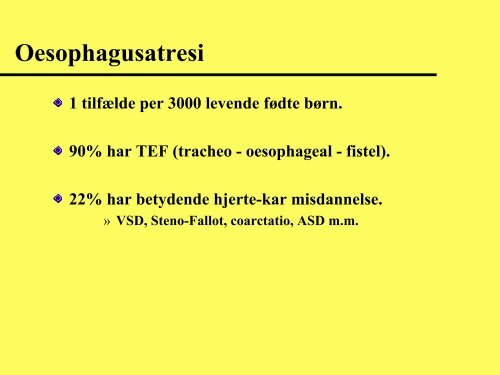 Almene forhold i neonatalperioden - Anestesi.no