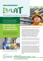 De helft van de woningen is opgeknapt!