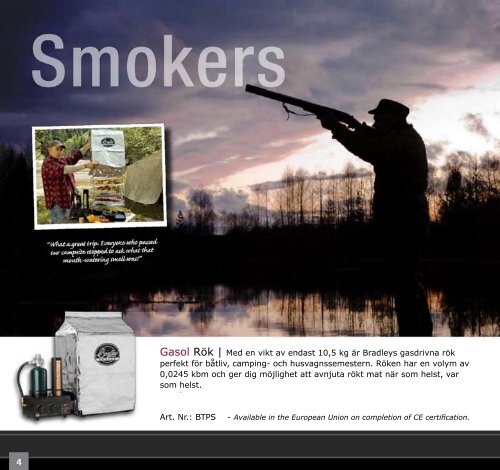 Sverige - Bradley Smoker UK