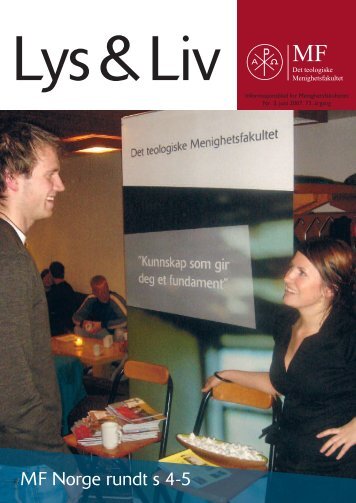 MF Norge rundt s 4-5 - Det teologiske Menighetsfakultetet