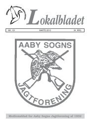 Marts 2013 - Aaby Sogns jagtforening