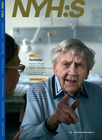NYH:S nr. 2, 2005 . Tema: Patienter. (pdf) - Hovedstadens ...
