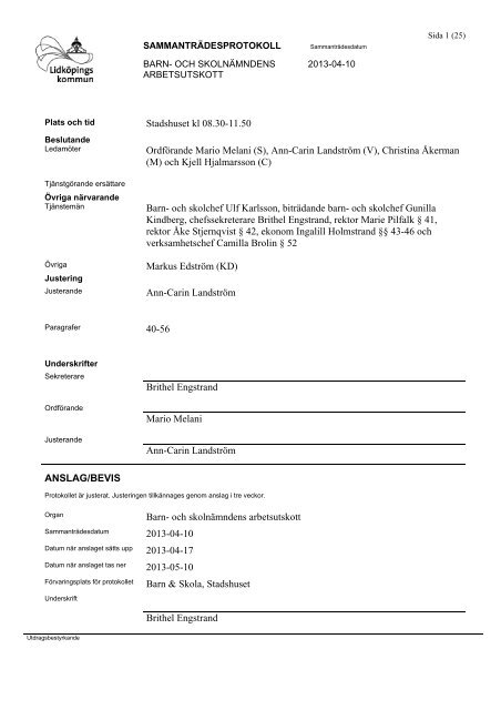 BSau protokoll 130410 u sekr.pdf - Lidköping