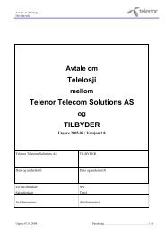 Fullmakt Skjema Telenor - Skjema