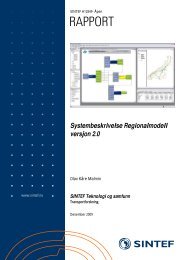 Systembeskrivelse av regionalmodell versjon 2.0 - NTP