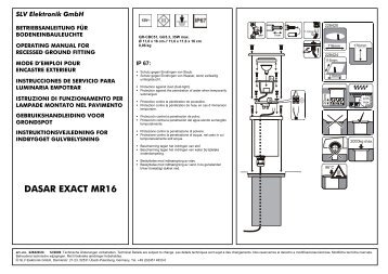 DASAR EXACT MR16 - Lagotronics