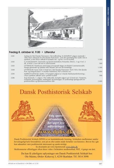 Dansk Posthistorisk Selskab - Thomas Høiland