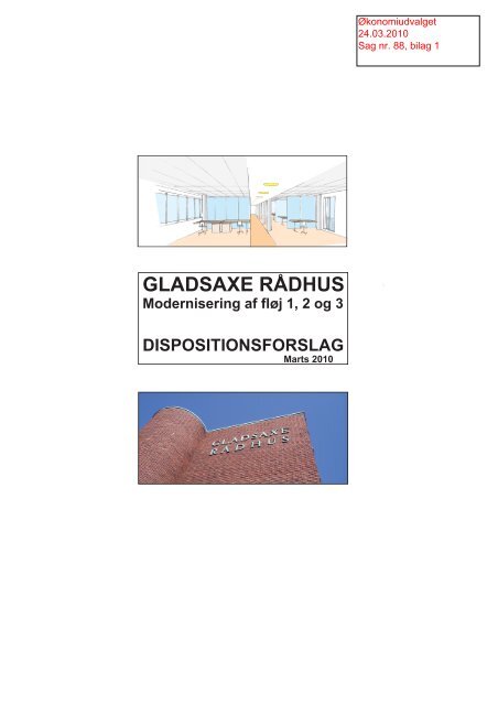1. Bilag 1: Dispositionsforslag marts 2010