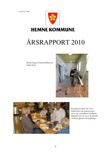 ÅRSRAPPORT 2010 - Hemne kommune