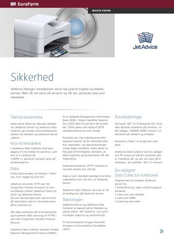 White Paper JetAdvice Manager Sikkerhed 11_2011 DK.indd