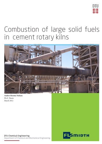 Combustion of large solid fuels in cement rotary kilns - DTU Orbit