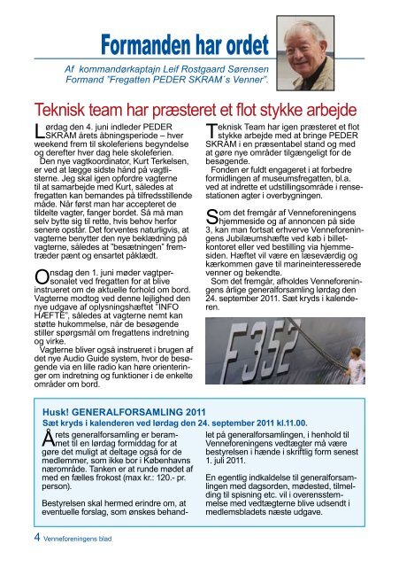 Blad nr. 2 juni 2011 - Peder Skrams Venner