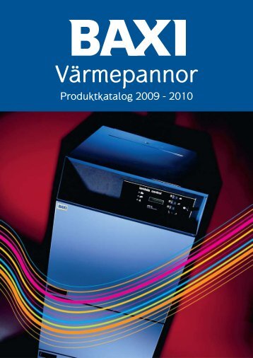 Produktkatalog 2009-2010 - Baxi