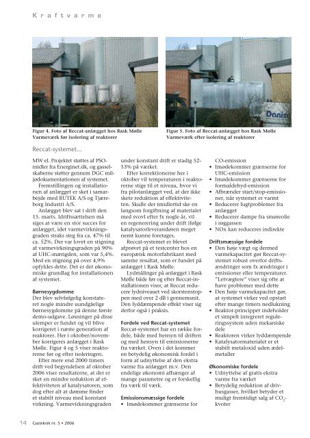 Gasteknik nr. 5, oktober 2006 [PDF] - Dansk Gas Forening