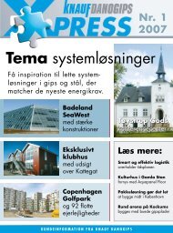 Tema systemløsninger - Knauf Danogips