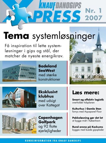 Tema systemløsninger - Knauf Danogips