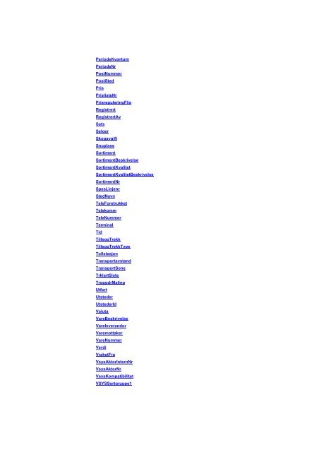 Schema kommstandardDefinisjoner.xsd - Skog-Data AS