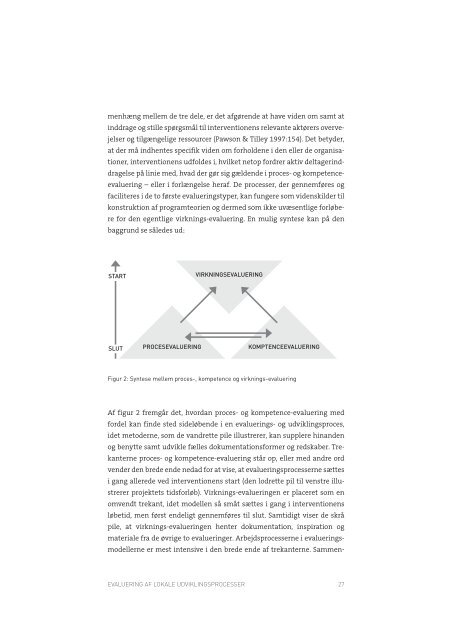 EVALUERING AF LOKALE UDVIKLINGSPROCESSER