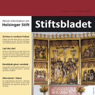 Helsingør Stift Stiftsbladet - helsingoerstift.dk