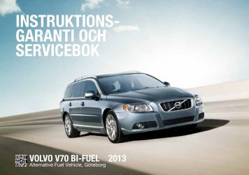 Ladda ned V70 Bi-Fuel instruktionsbok - Volvo