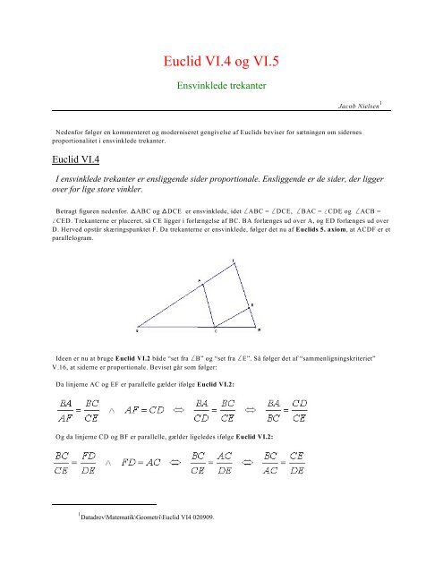 Euclid VI.4 og VI.5