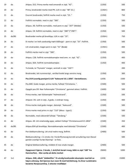 Katalog (.pdf) - Engers Frimerker