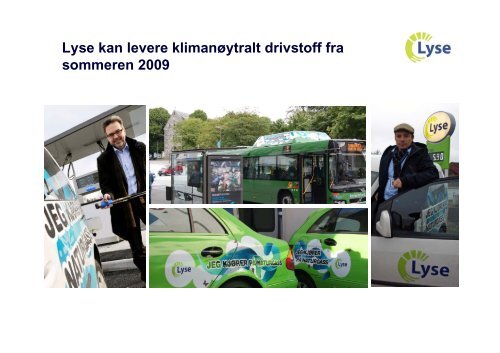 Biogass og naturgass – status og utviklingsplaner - Gasskonferansen