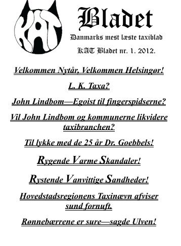 John Lindbom—Egoist til fingerspidserne? - katbladet.dk