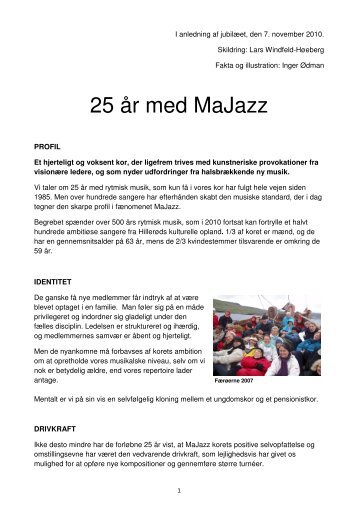 25 år med MaJazz