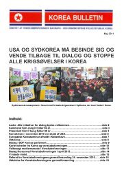 Bulletin maj 2011 (pdf-fil) - dk-Korea