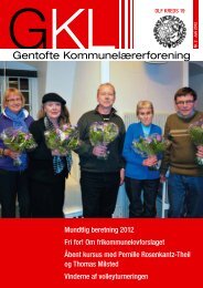 indhold - Gentofte Kommunelærerforening