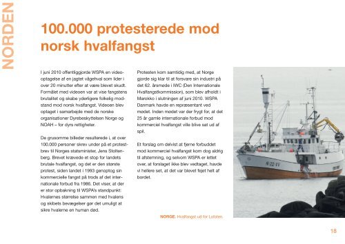 Årsberetning for 2010 - WSPA Danmark