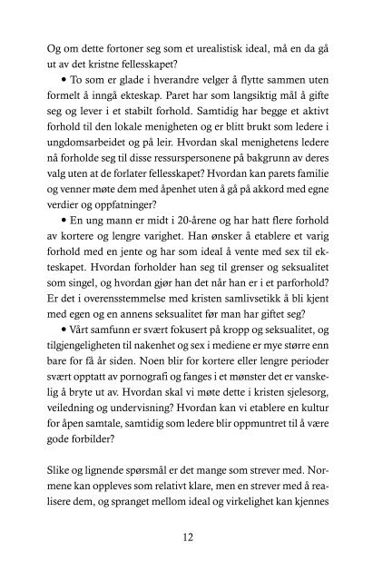 Samlivsetikk og kristen tro - Lunde Forlag