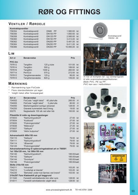 PRODUKT9 KATALOG - Processing Danmark AS