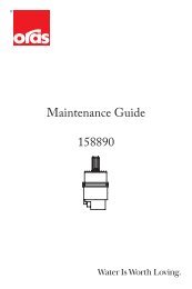 Maintenance Guide 158890 - Oras