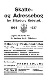 Skatte- og Adressebog - Silkeborg Arkiv