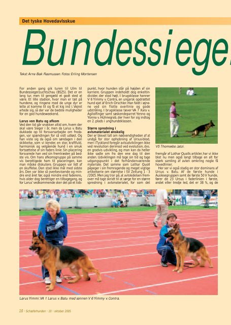 Schæferhunden nr. 10 - Schæferhundeklubben for Danmark