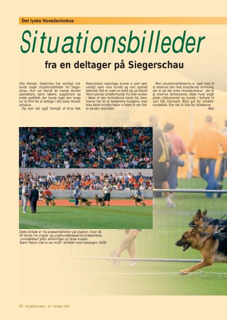 Schæferhunden nr. 10 - Schæferhundeklubben for Danmark