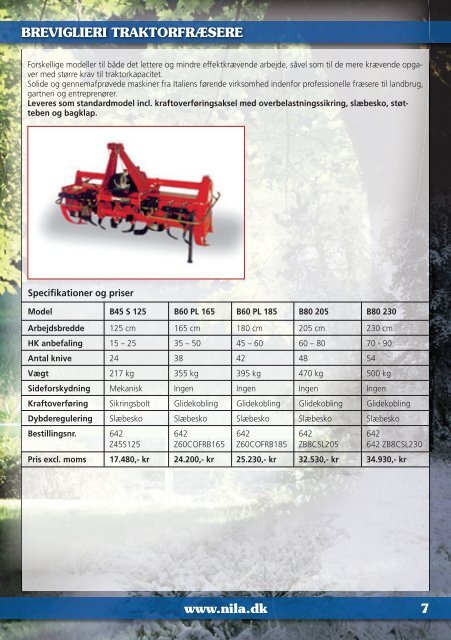 LANDBRUG HAVE-PARK INDUSTRI - A/S Niels Larsen