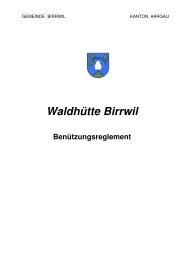 Waldhuettenreglement_ab01. - Birrwil