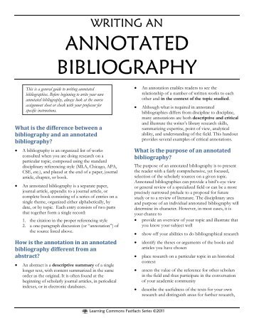 How do you write a bibliography for an essay