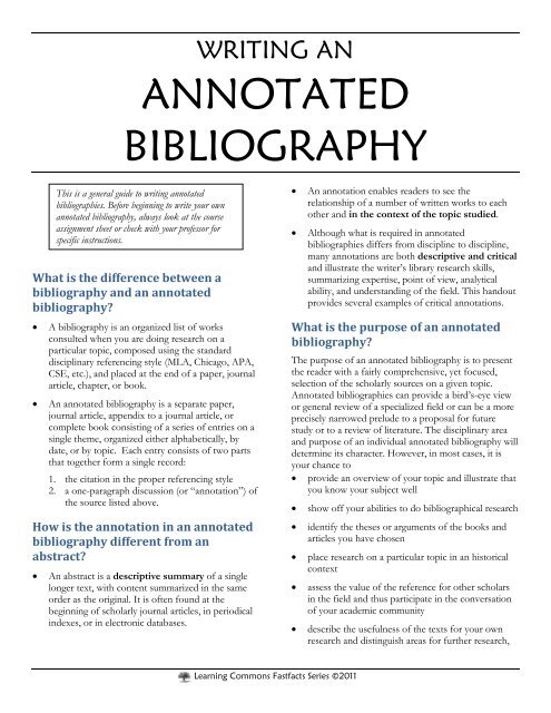 example of an annotated article